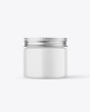 60ml Glossy Jar w/ Metallic Cap Mockup