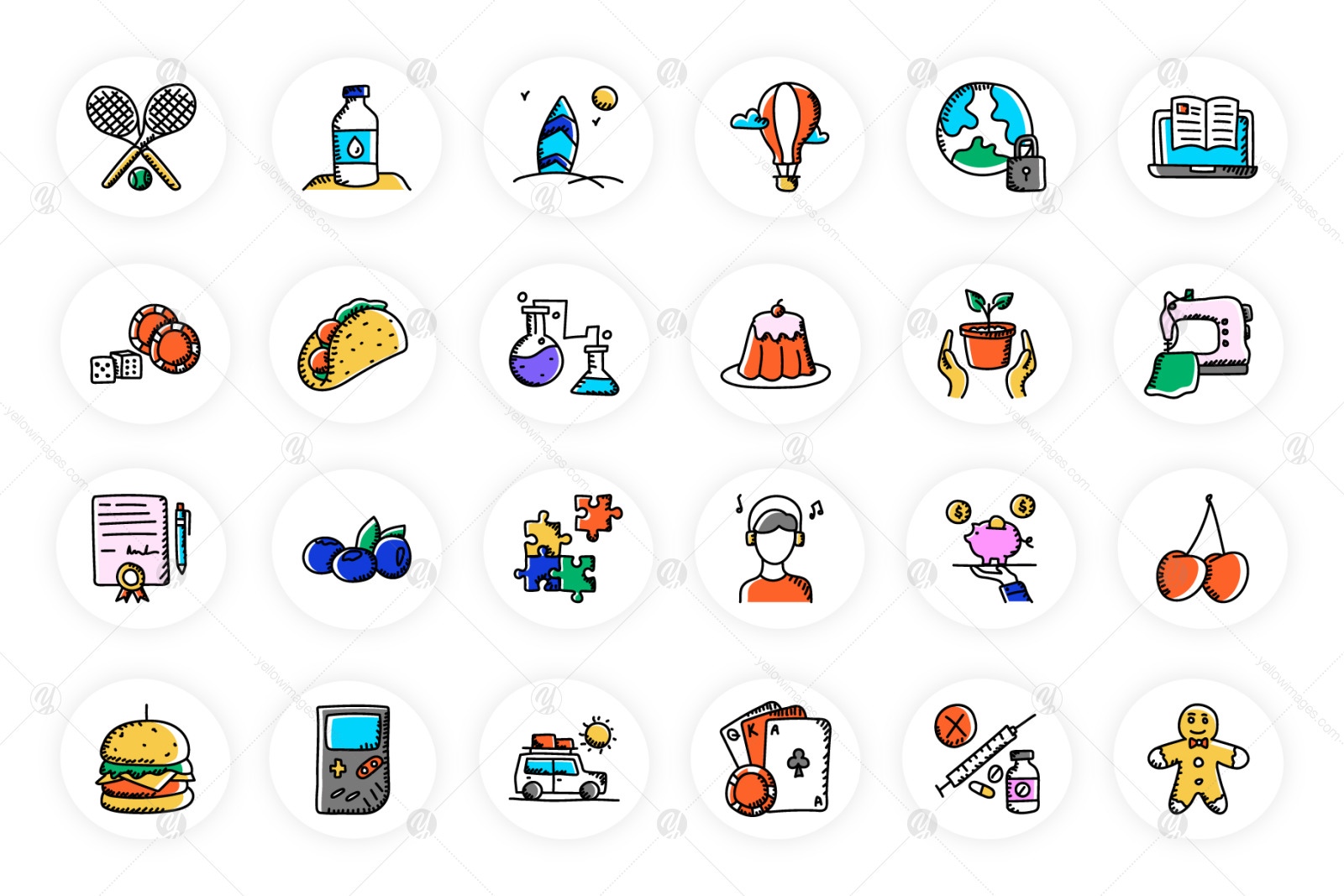500 Doodle Icons 500 Doodle Icons