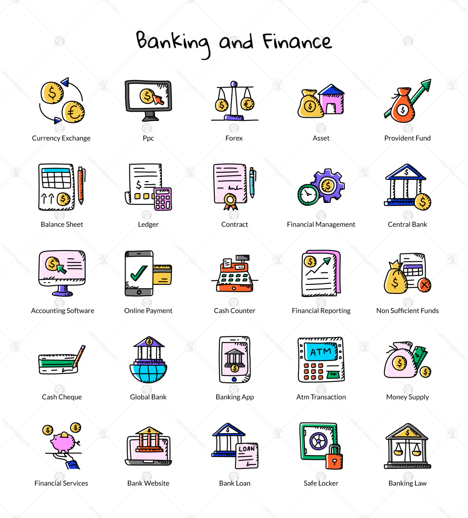 500 Doodle Icons 500 Doodle Icons