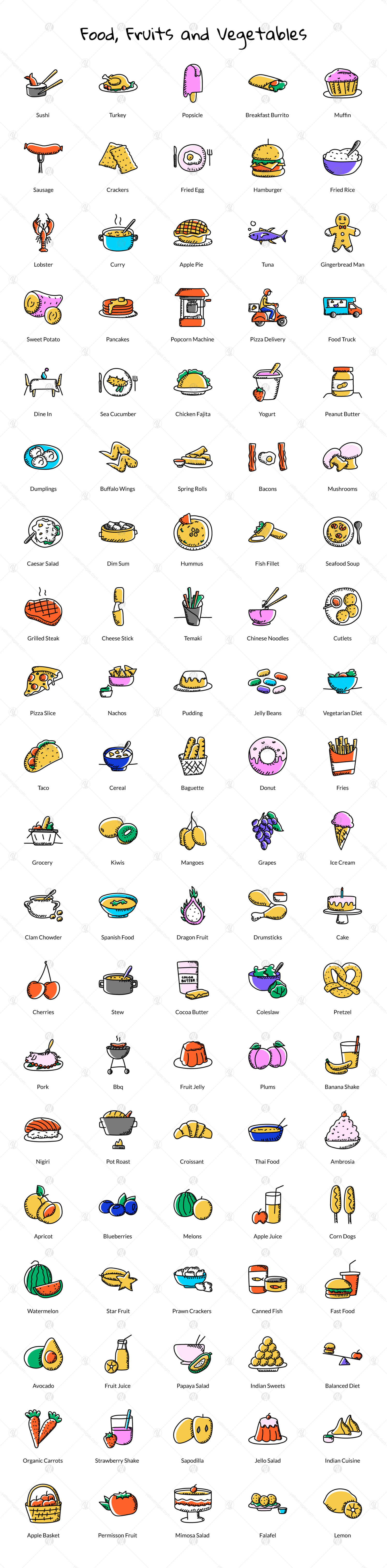 500 Doodle Icons 500 Doodle Icons