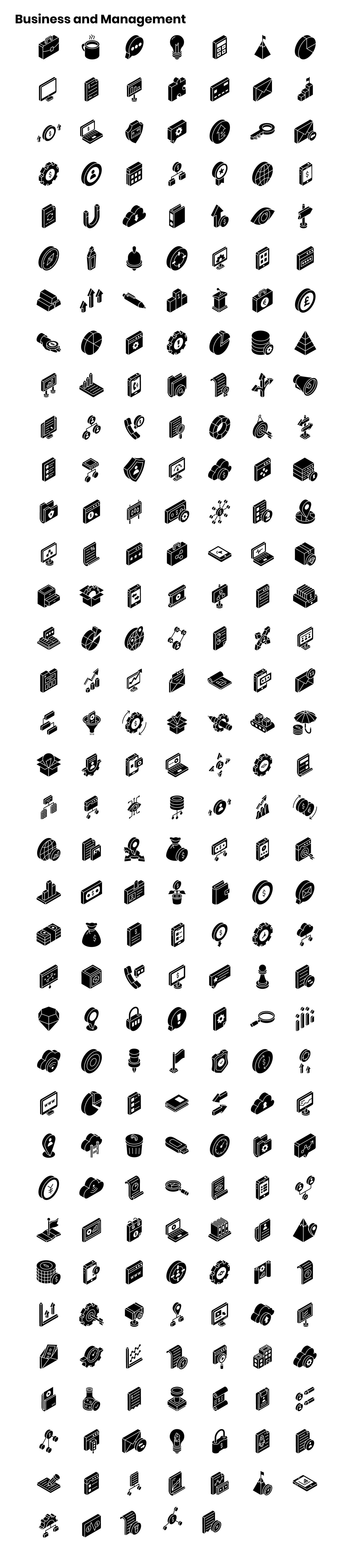 2000+ Isometric Icons Set 2000+ Isometric Icons Set
