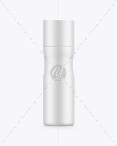 Matte Spray Bottle Mockup