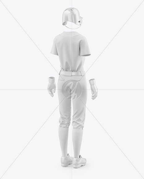 Women’s Full Baseball Kit Mockup