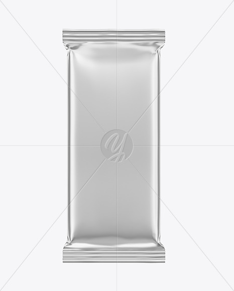 Metallized Chocolate Bar Mockup