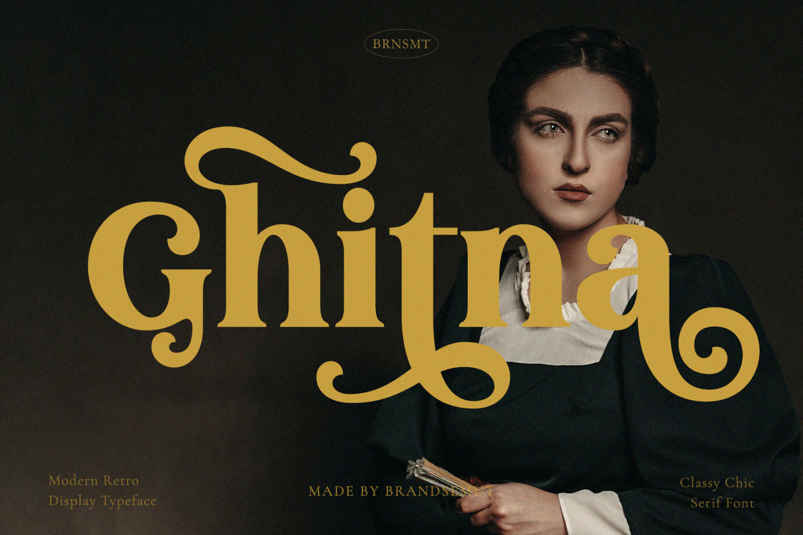 Ghitna - Retro Serif Font Ghitna - Retro Serif Font