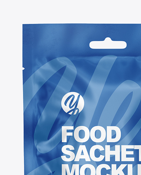 Matte Sachet Mockup