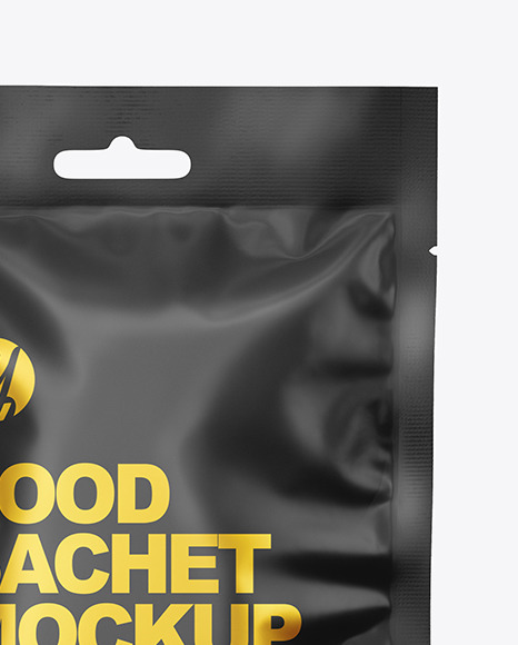 Matte Sachet Mockup