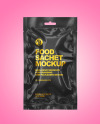 Glossy Sachet Mockup