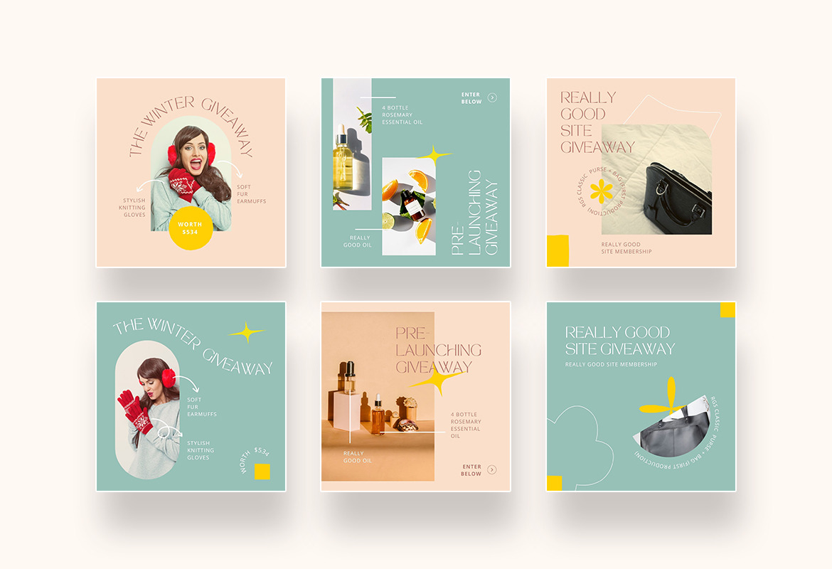 Minimalist Giveaway Instagram Canva Minimalist Giveaway Instagram Canva