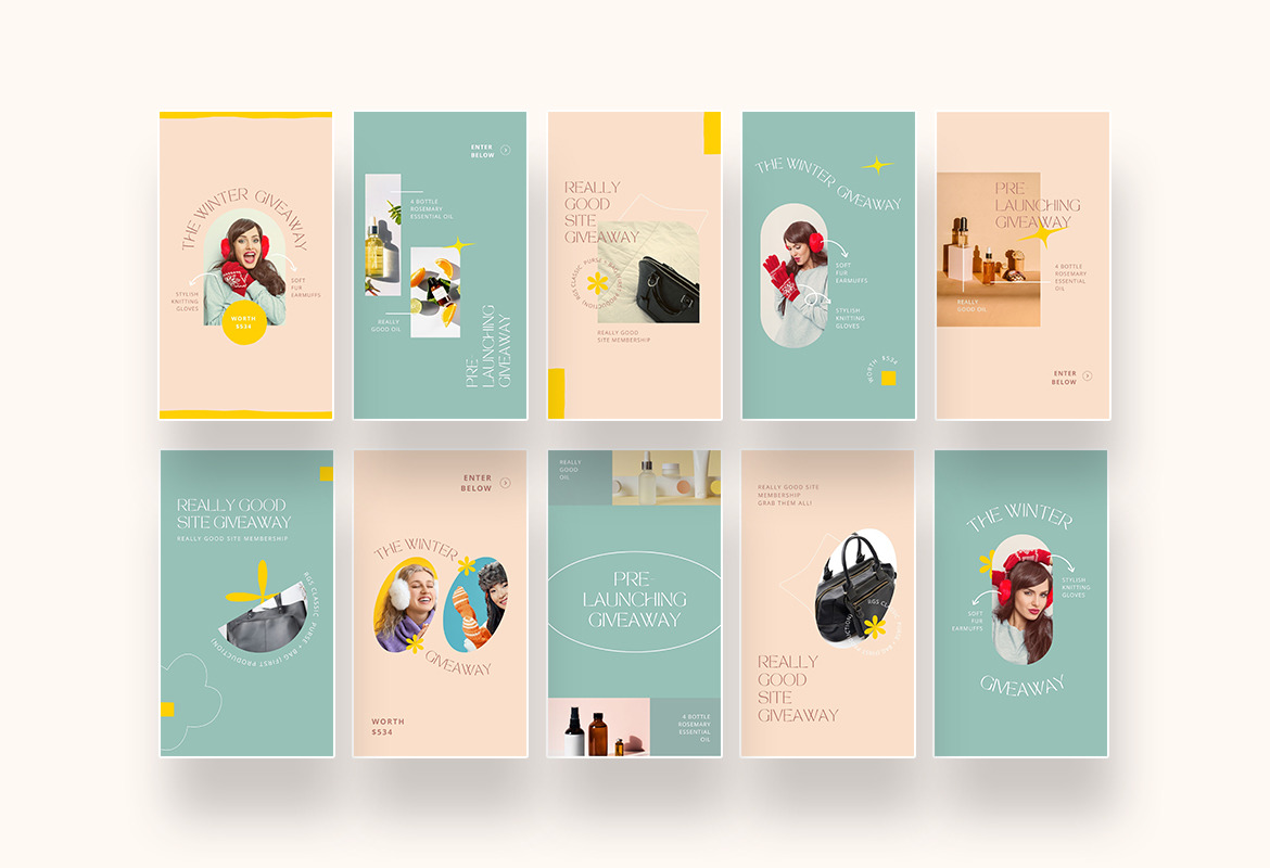 Minimalist Giveaway Instagram Canva Minimalist Giveaway Instagram Canva