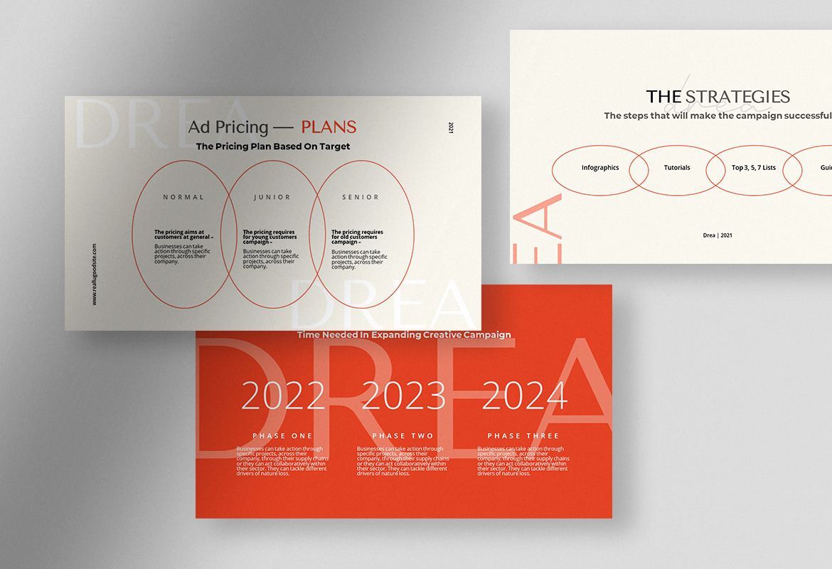 Drea - Orange Squash Creative Campaign Pitch Deck Drea - Orange Squash Creative Campaign Pitch Deck