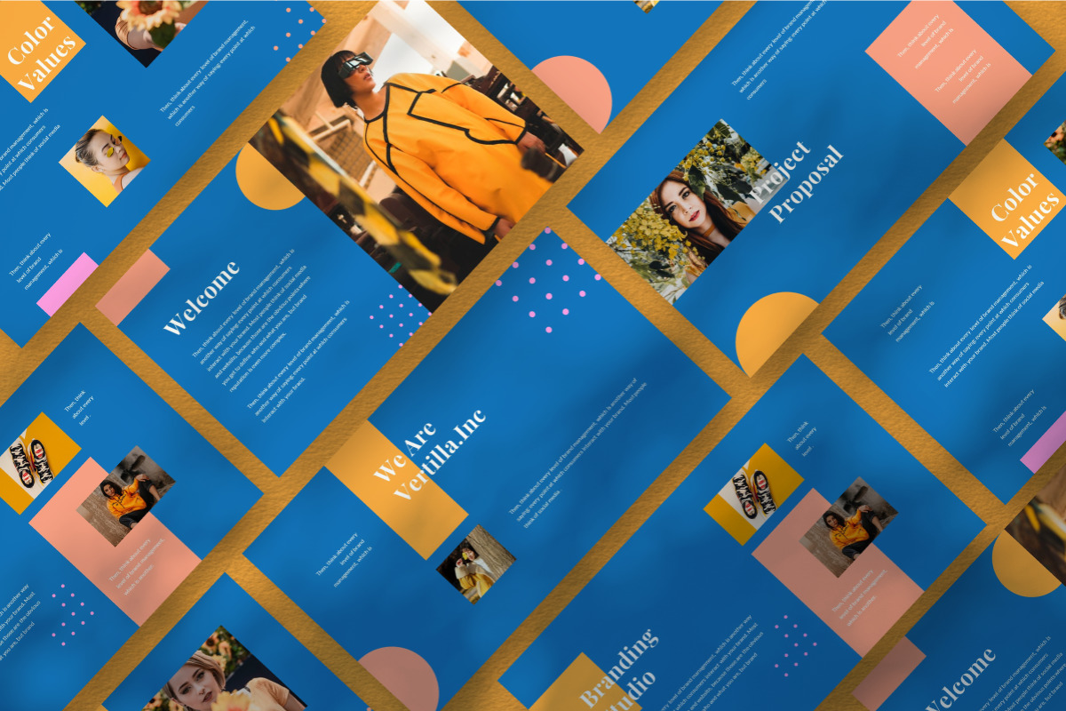 Pastel Brand Keynote Template Pastel Brand Keynote Template