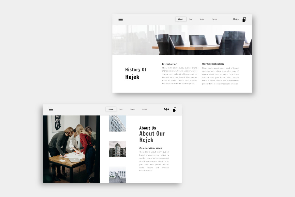 Rejek Business Google Slide Template Rejek Business Google Slide Template