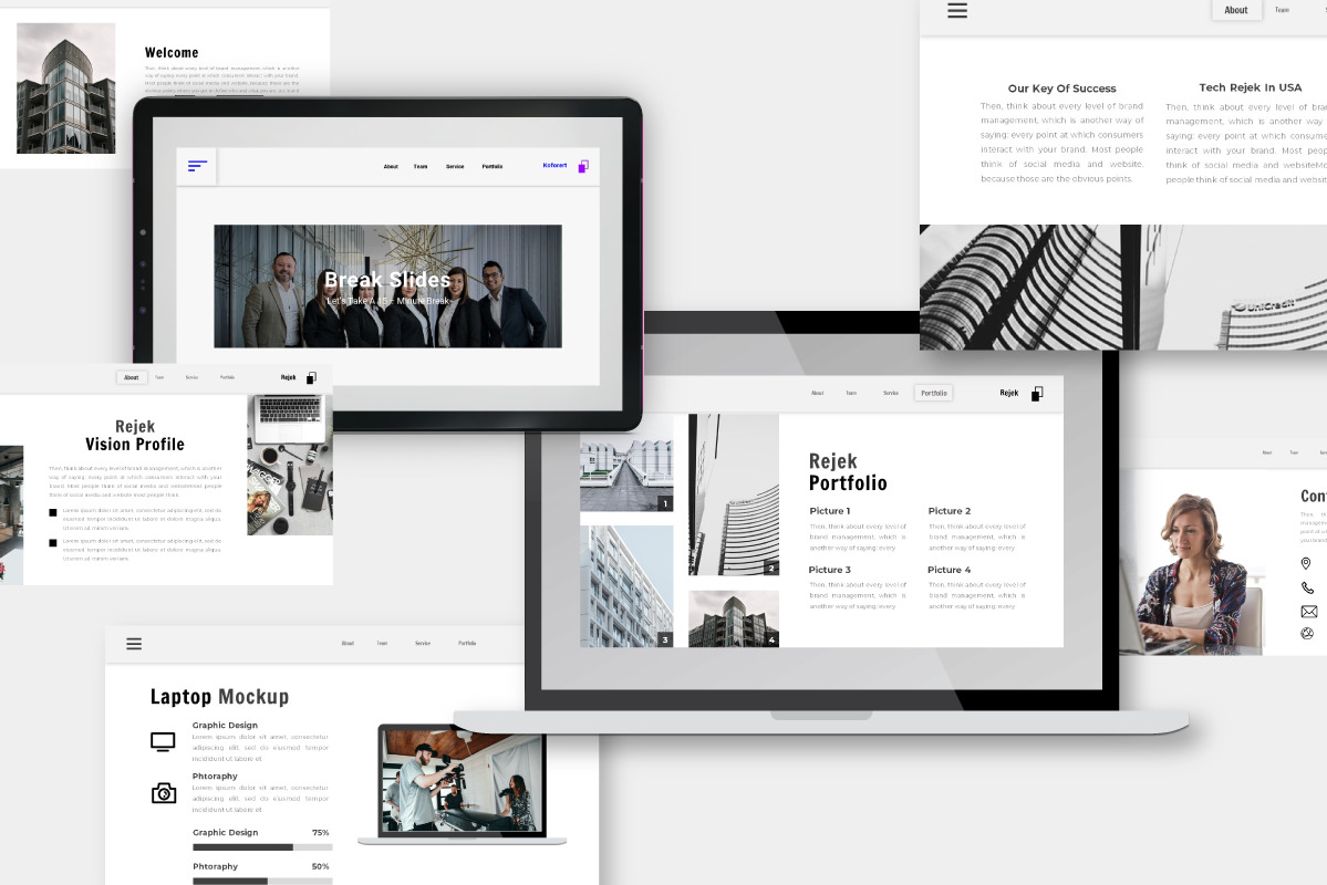 Rejek Business Google Slide Template