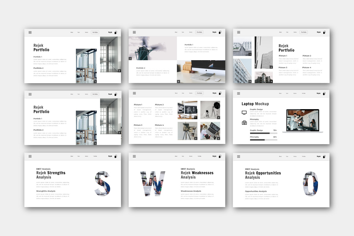 Rejek Business Keynote Template