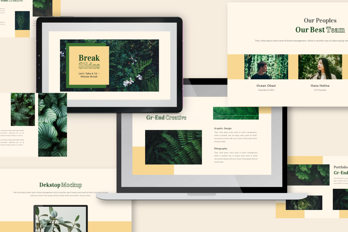 Gr-end Creative Powerpoint Template Gr-end Creative Powerpoint Template