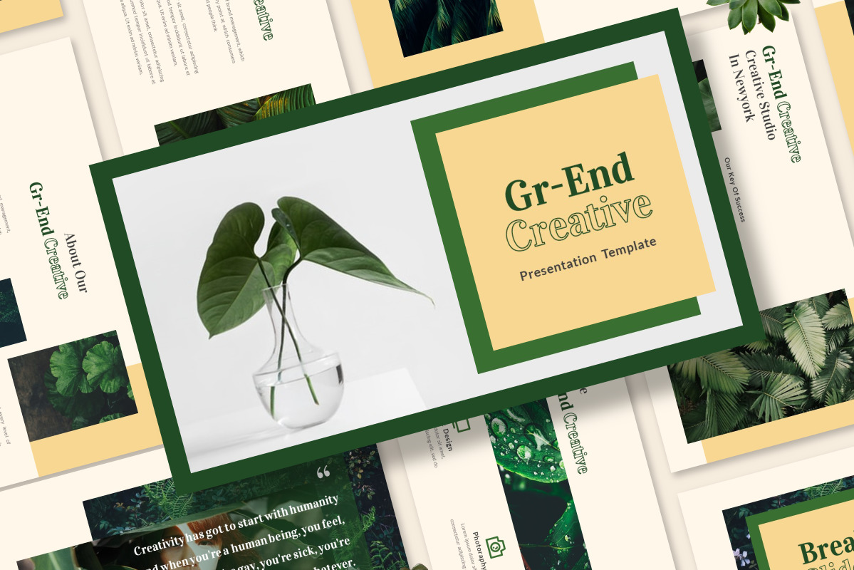 Gr-End Creative Keynote Template Gr-End Creative Keynote Template
