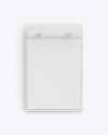 Plastic Menu Board Mockup