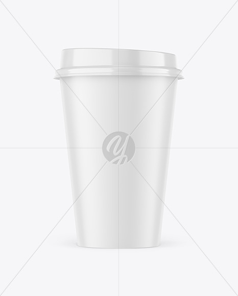 Matte Coffee Cup Mockup