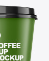 Matte Coffee Cup Mockup