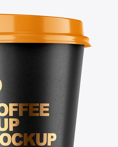 Kraft Coffee Cup Mockup