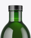 Green Glass Bottle Mockup Green Glass Bottle Mockup