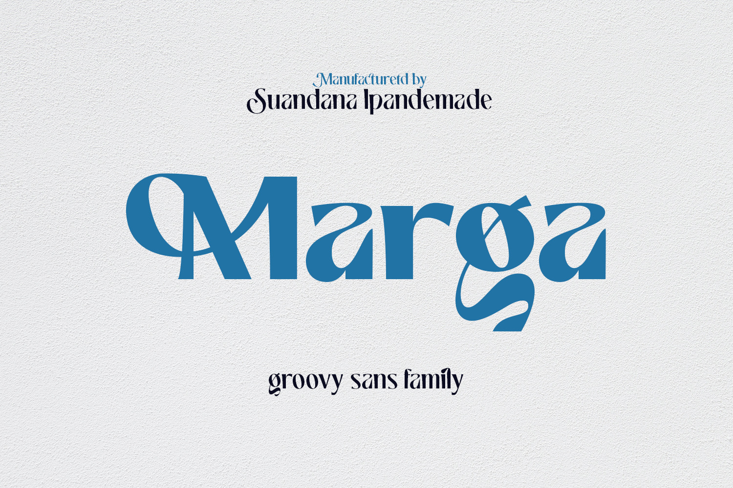 Marga - Groovy Sans Family