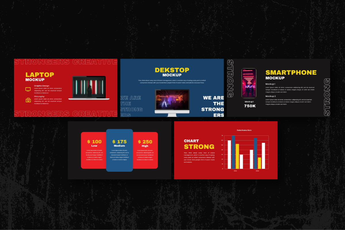 Strongers Creative Powerpoint Template