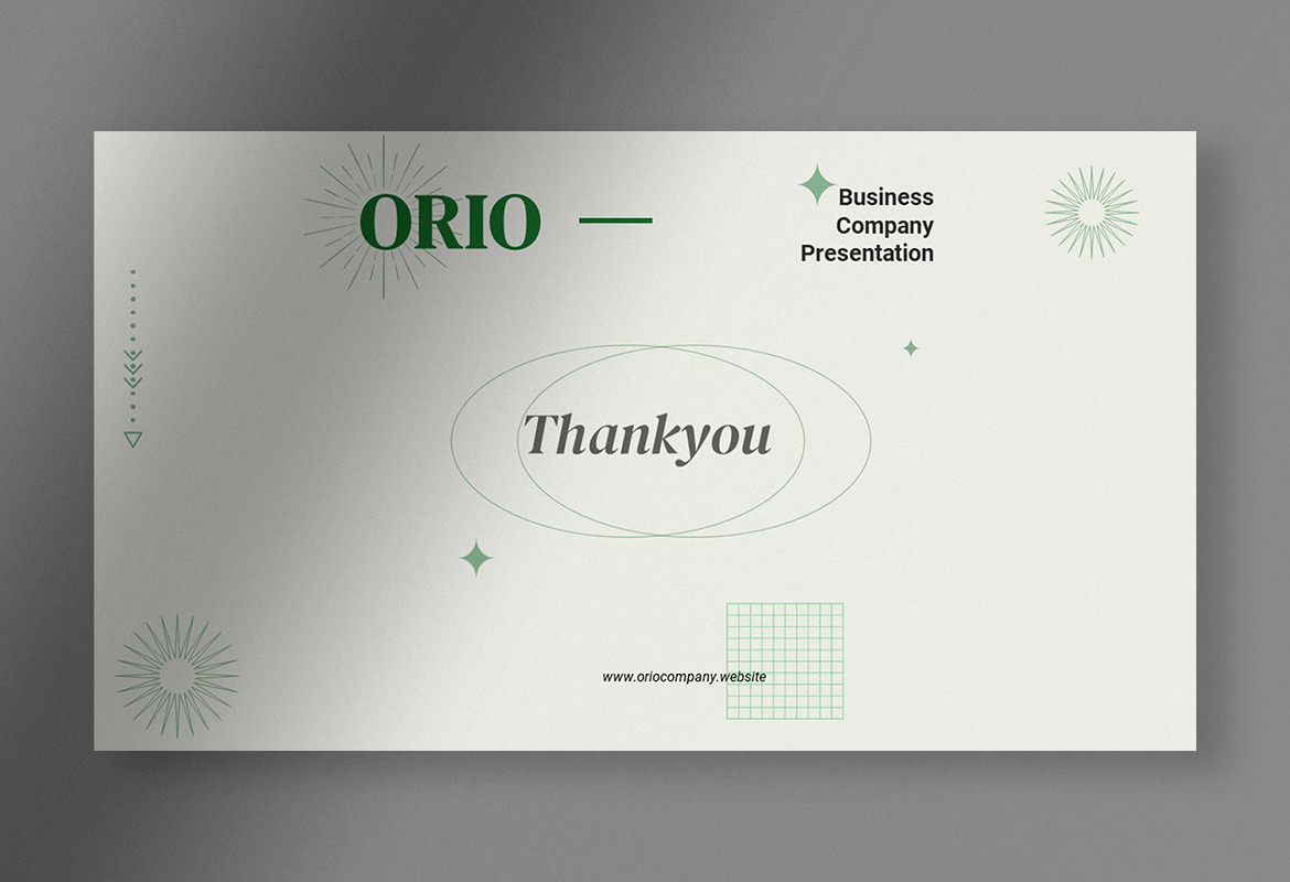 Orio - Company Profile Presentation