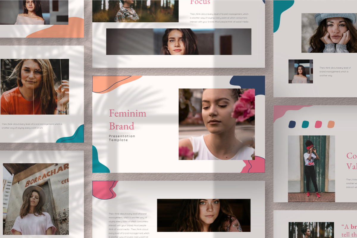 Feminim Brand Powerpoint Template