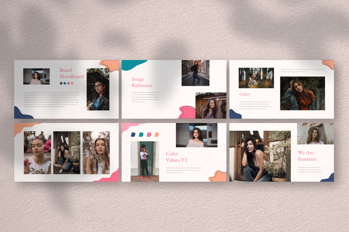 Feminim Brand Powerpoint Template