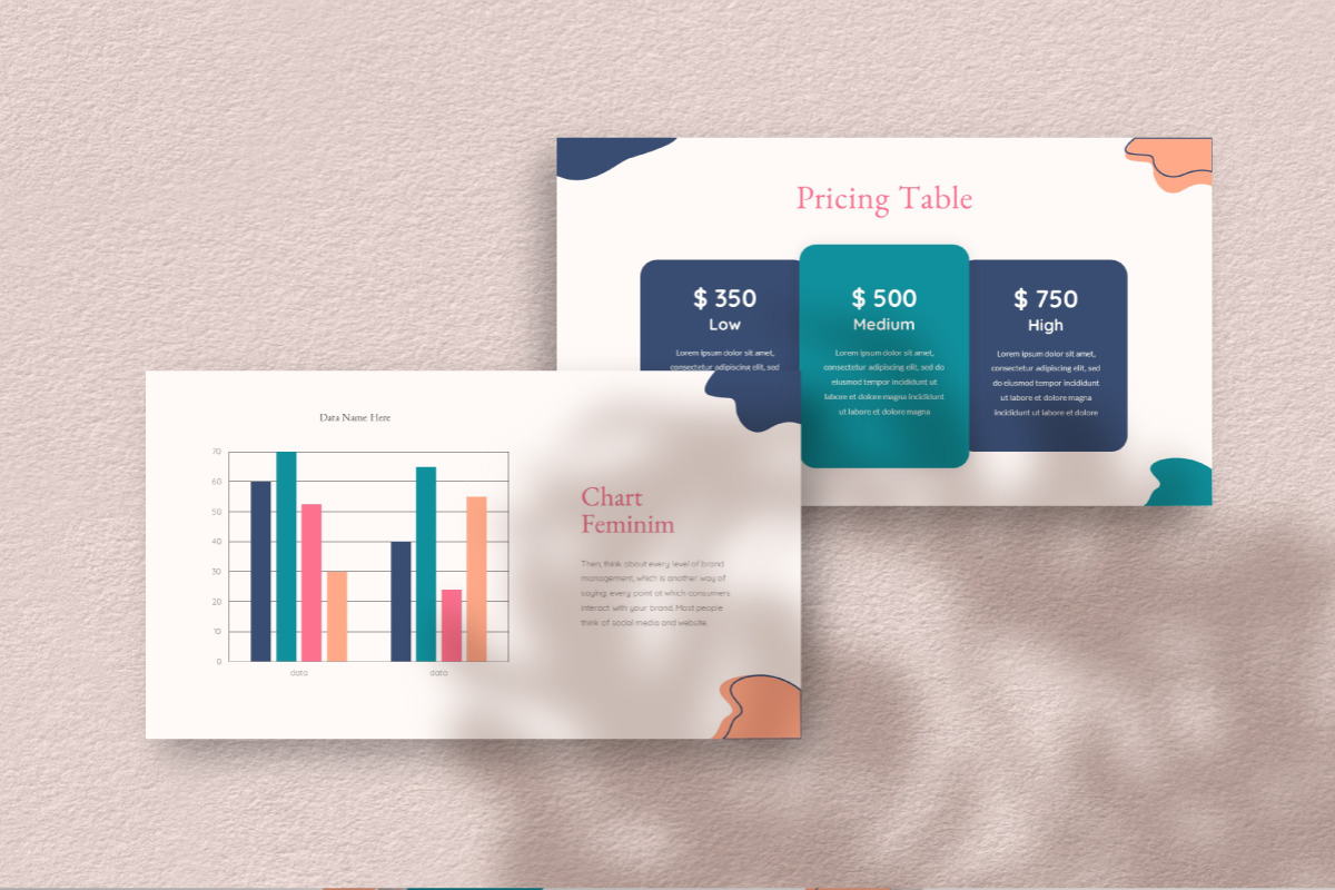 Feminim Brand Powerpoint Template