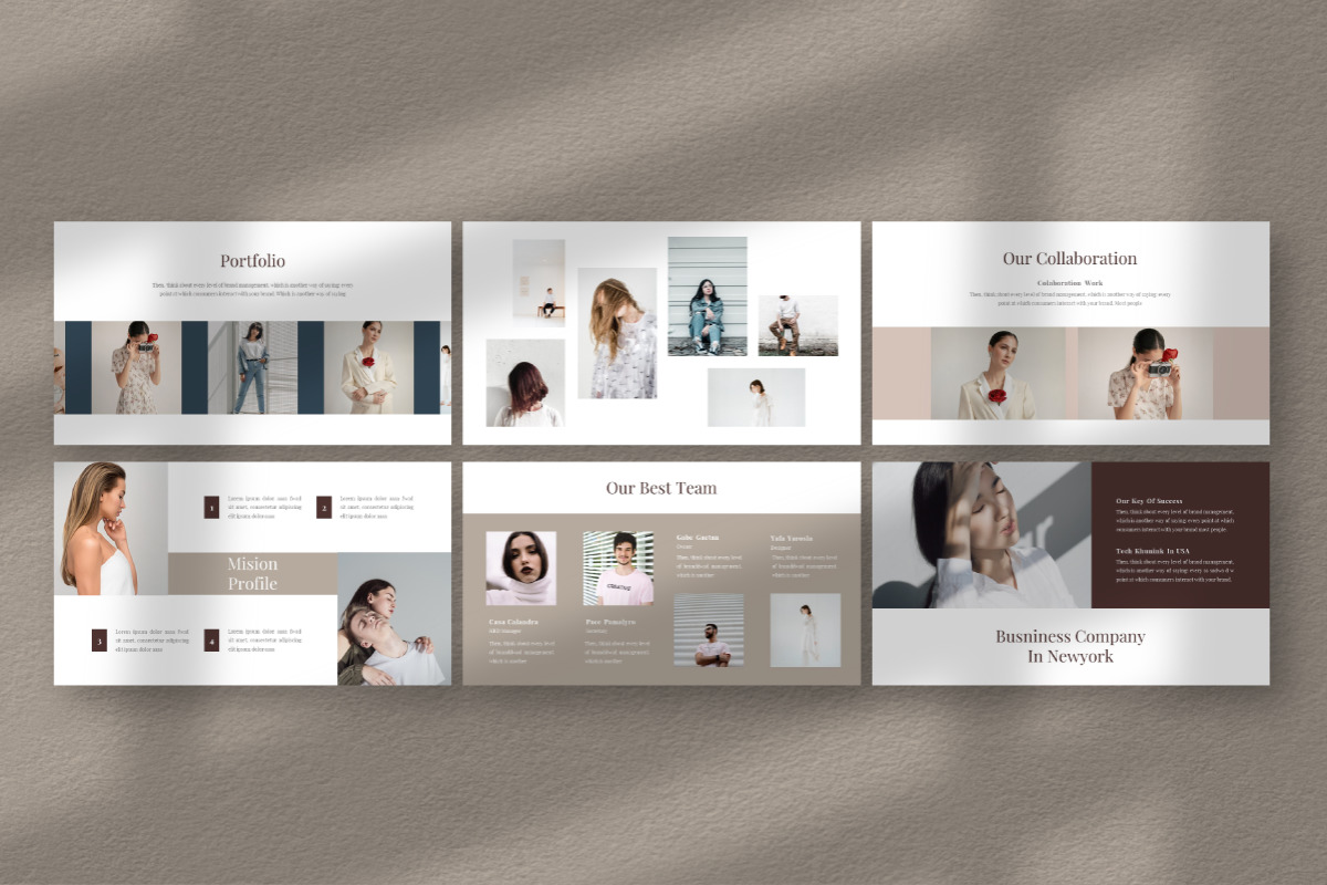 Mini-Malism Multipurpose Powerpoint Template