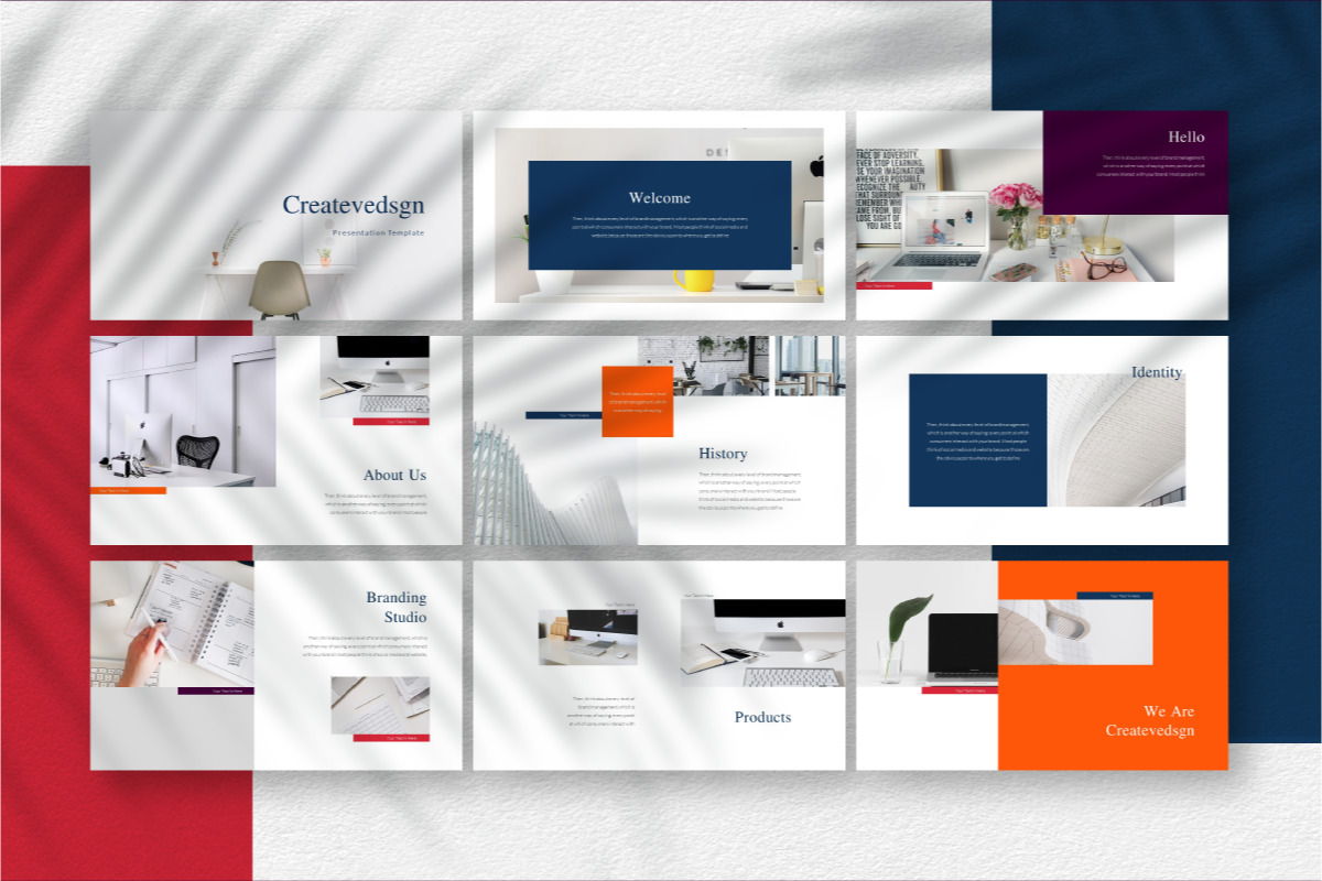 Createvedsgn Powerpoint Template