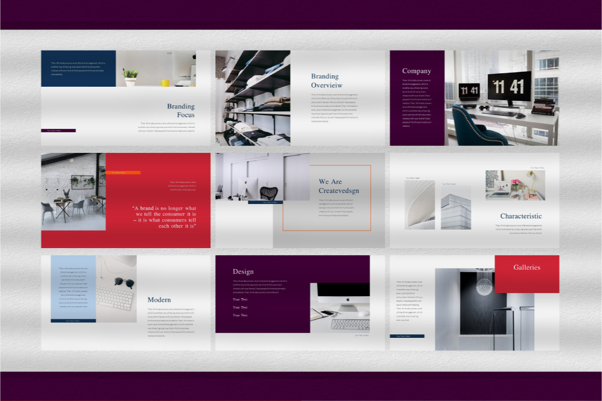 Createvedsgn Powerpoint Template