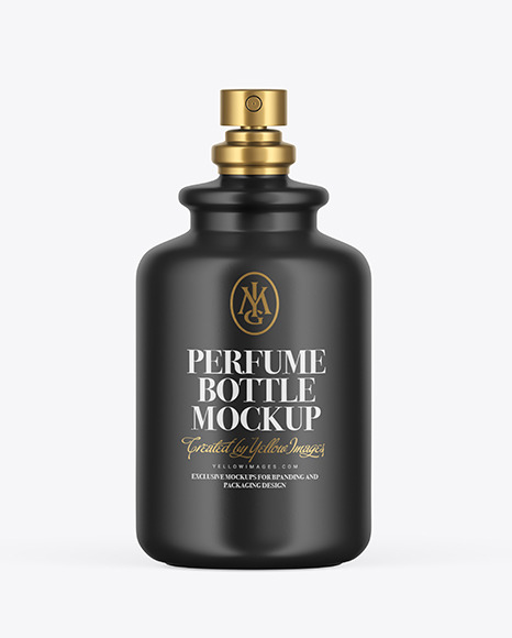 Ceramic Perfume Bottle Mockup