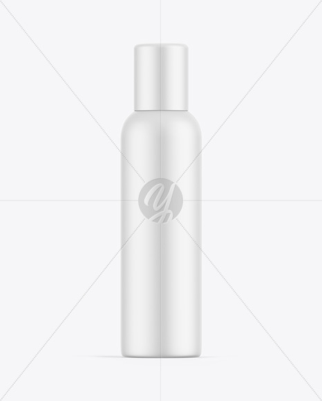 Matte Spray Bottle Mockup