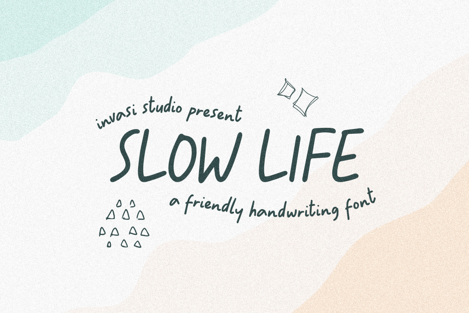 Slowly Life - Friendly Handwritten