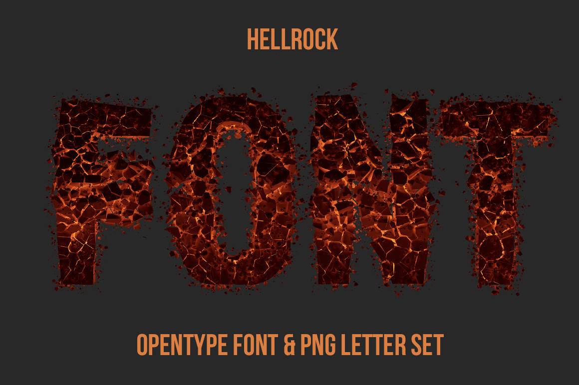 Hellrock Font Hellrock Font