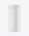 Glossy Storage Jar Mockup