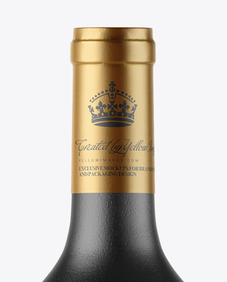 Ceramic Wine Bottle Mockup Ceramic Wine Bottle Mockup