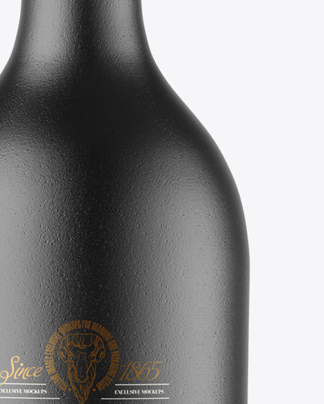 Ceramic Wine Bottle Mockup Ceramic Wine Bottle Mockup