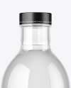 Clear Glass Bottle Mockup