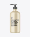 Ceramic Cosmetic Bottle Mockup Ceramic Cosmetic Bottle Mockup