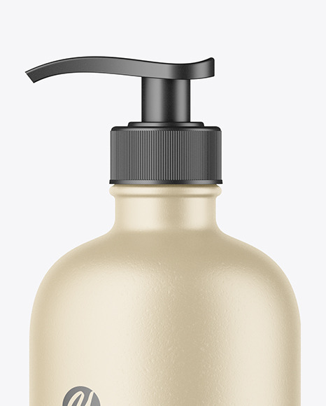 Ceramic Cosmetic Bottle Mockup Ceramic Cosmetic Bottle Mockup