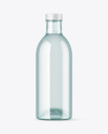 Blue Glass Bottle Mockup Blue Glass Bottle Mockup