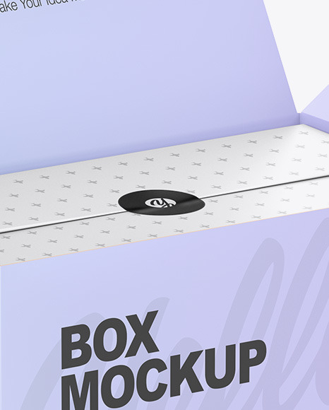 Opened Box Mockup