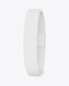 Textile Fabric Wristband Mockup