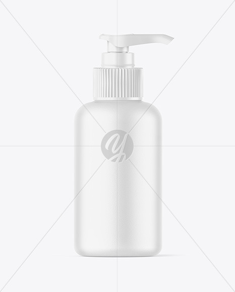 Textured Bottle w/ Closed Pump Mockup