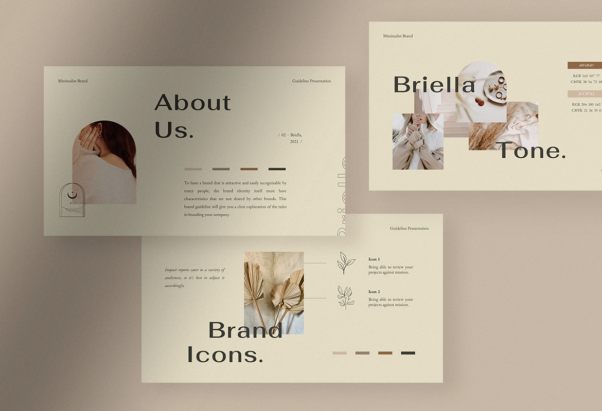 Briella - Minimalist Brand Guideline